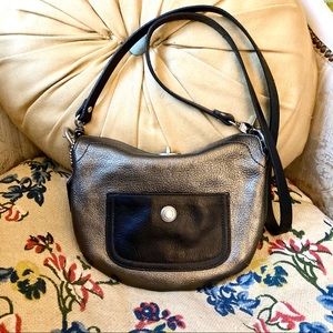 Coach Chelsea 8A51 Turnlock Crossbody Pewter Mini Colorblock